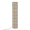 Pomax Lampadaires-KHONG - lampadaire - bambou / lin - DIA 25 x H 120 cm - naturel