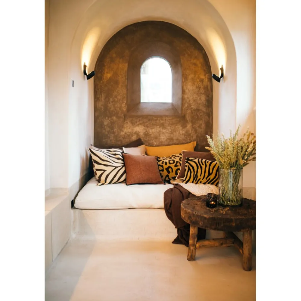 Pomax Tables Basses | Tables-LENASIA - table basse - bois récupéré - DIA 72 x H 46 cm - naturel