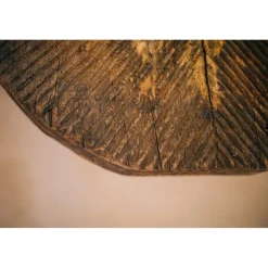 Pomax Tables Basses | Tables-LENASIA - table basse - bois récupéré - DIA 72 x H 46 cm - naturel