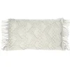 Pomax Coussins-LISBOA - coussin - coton - L 50 x W 30 cm - blanc
