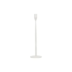 Pomax Chandeliers-LIZZIE - bougeoir - métal - DIA 10 x H 40 cm - blanc cassé