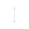 Pomax Chandeliers-LIZZIE - bougeoir - métal - DIA 8 x H 30,5 cm - blanc cassé