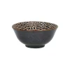 Pomax Vaisselle-LOTUS - bol à soupe - porcelaine - DIA 15 x H 7 cm - bronze