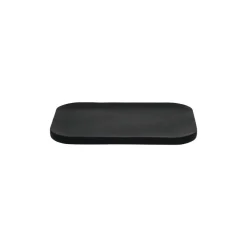 Pomax Plateaux-MACLEAR - plat - bois d'acacia - L 28 x W 20 x H 1,25 cm - noir