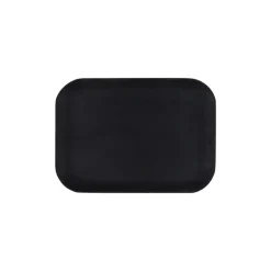 Pomax Plateaux-MACLEAR - plat - bois d'acacia - L 28 x W 20 x H 1,25 cm - noir
