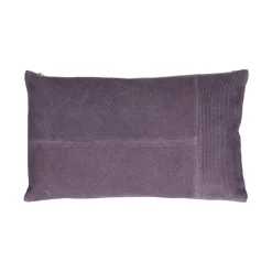 Pomax Coussins-MANCHESTER - coussin - velours - L 50 x W 30 cm - lavande