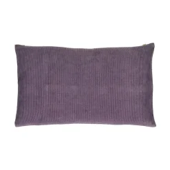 Pomax Coussins-MANCHESTER - coussin - velours - L 50 x W 30 cm - lavande