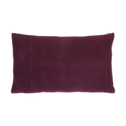Pomax Coussins-MANCHESTER - coussin - velours - L 50 x W 30 cm - figue