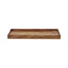 Pomax Plateaux-MANHATTAN - plateau - bois d'acacia - L 35,5 x W 15 x H 2,5 cm - naturel