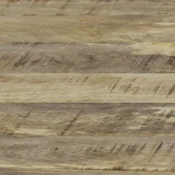 Pomax Concepts Modulaires-MATTEO - dessus de table - bois de mangier / métal - L 80 x W 80 X H 3 cm - naturel