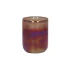 Pomax Senteurs-MELÓN - bougie parfumée 1 mèche - "oudh" parfum - verre / cire - DIA 7,5 x H 10 cm - rose