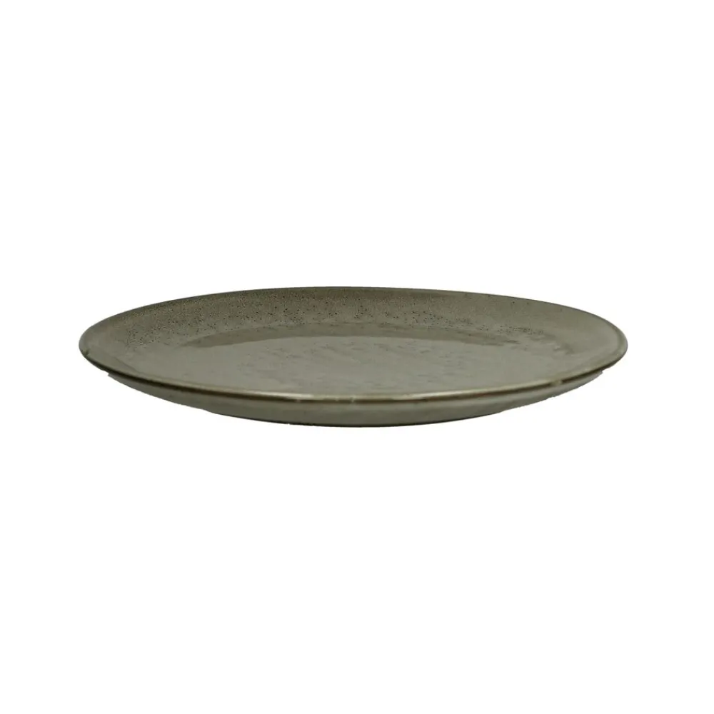 Pomax Vaisselle-MIRHA - assiette à dessert - grès - DIA 22 x H 2 cm