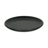 Pomax Vaisselle-MIRHA GRANIT - assiette à dessert - grès - DIA 22 cm - gris