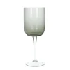 Pomax Verres-MISTERY - verre à vin rouge - verre - DIA 7,8 x H 21 cm - gris