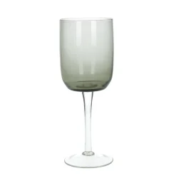 Pomax Verres-MISTERY - verre à vin rouge - verre - DIA 7,8 x H 21 cm - gris