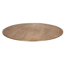 Pomax Concepts Modulaires-MORGAN - dessus de table - aluminium - DIA 55 x H 0,8 cm - or