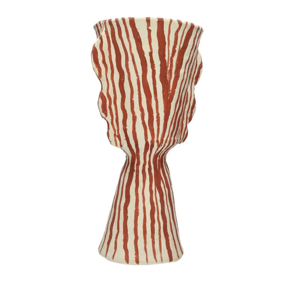 Pomax Objets De Décoration-MURAZZANO - objet déco - papier mâché - DIA 27 x H 45 cm - terracotta