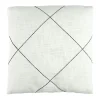 Pomax Coussins-MURNI - coussin - coton - L 45 x W 45 cm - noir/blanc