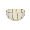 Pomax Vaisselle-MYKONOS - bol à soupe - porcelaine - DIA 15,2 x H 6 cm - jaune