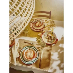 Pomax Vaisselle-MYKONOS - plat à four/bol - porcelaine - DIA 12,3 x H 4 cm - vert