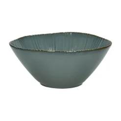Pomax Vaisselle-MYSA - bol à pâtes - porcelaine - DIA 19,8 x H 8,8 cm - gris bleu