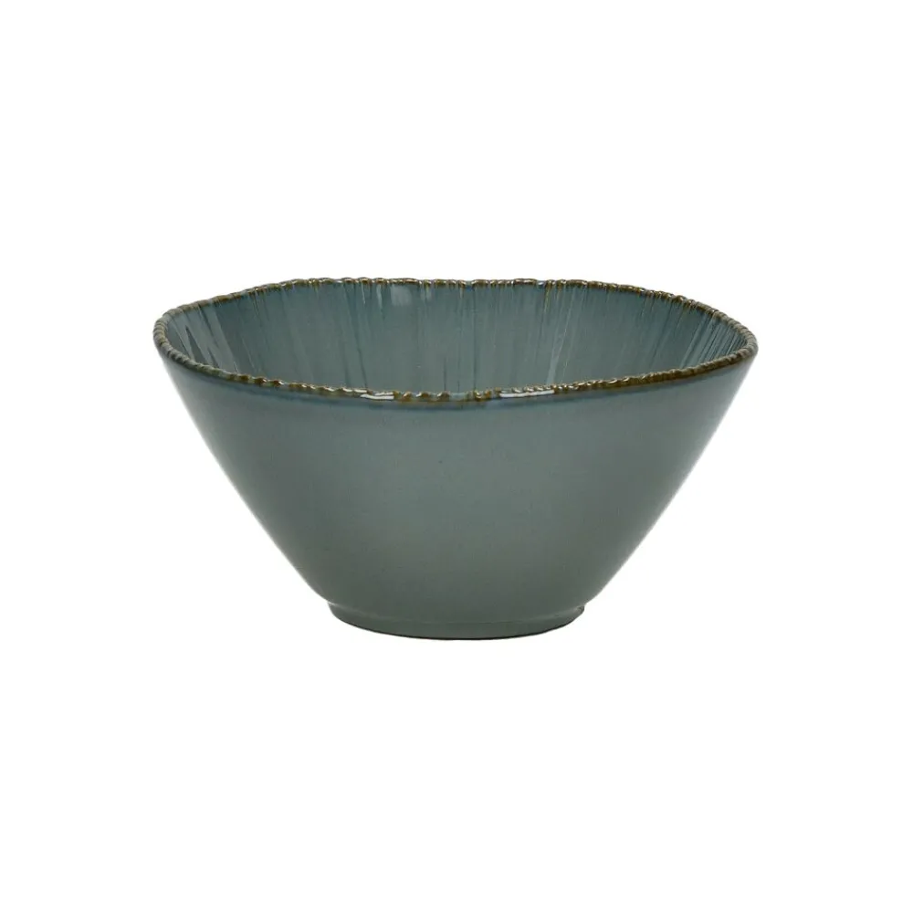 Pomax Vaisselle-MYSA - bol à soupe - porcelaine - DIA 15,8 x H 7,7 cm - gris bleu