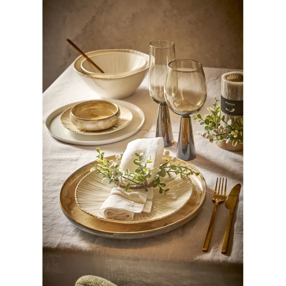 Pomax Vaisselle-MYSA - bol à soupe - porcelaine - DIA 15,8 x H 7,7 cm - blanc