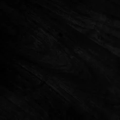 Pomax Tables-NADI - table à dîner acacia - bois d'acacia / métal - DIA 120 x H 76 cm - noir