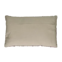 Pomax Coussins-NATARAJ - coussin - lin / viscose - L 50 x W 30 cm - prume