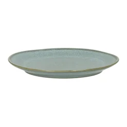 Pomax Vaisselle-NÉBOA - assiette à dessert - grès - DIA 21,2 x H 2,5 cm - gris bleu