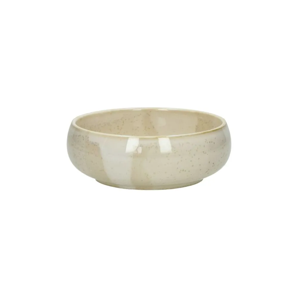 Pomax Vaisselle-NOUGAT - bol à céréales - porcelaine - DIA 15,7 x H 5,4 cm - beige