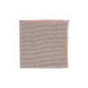 Pomax Linge De Table-OLIVE - serviette - lin / coton - L 45 x W 45 cm - rouille