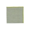 Pomax Linge De Table-OLIVE - serviette - lin / coton - L 45 x W 45 cm - olive