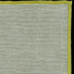Pomax Linge De Table-OLIVE - serviette - lin / coton - L 45 x W 45 cm - olive