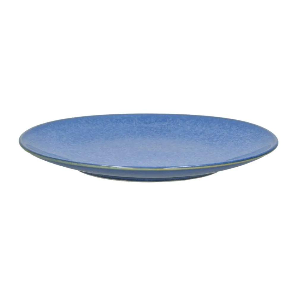 Pomax Vaisselle-ONDA - assiette à dessert - porcelaine - DIA 22 cm - encre