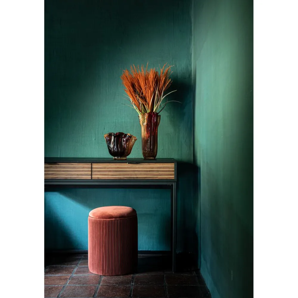 Pomax Vases-OONA - vase - verre - DIA 21,5 x H 37,5 cm - mix de couleurs