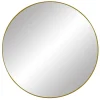 Pomax Miroirs-PALACE - miroir - métal - DIA 90 x W 3 cm - or