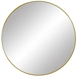 Pomax Miroirs-PALACE - miroir - métal - DIA 90 x W 3 cm - or