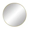 Pomax Miroirs-PALACE - miroir - métal - DIA 50 x W 3 cm - or