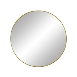 Pomax Miroirs-PALACE - miroir - métal - DIA 30 x H 3 cm - or