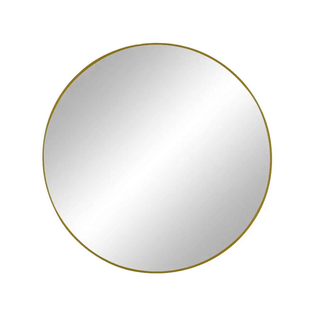 Pomax Miroirs-PALACE - miroir - métal - DIA 30 x H 3 cm - or