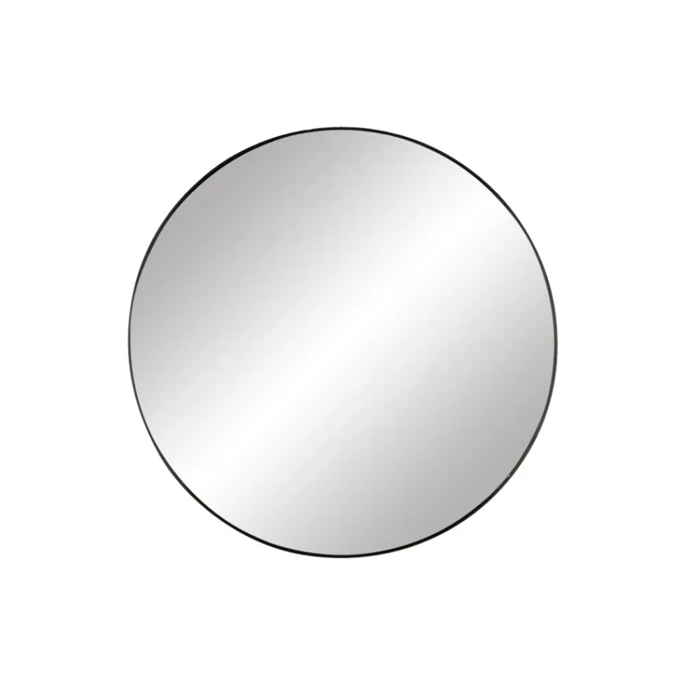 Pomax Miroirs-PALACE - miroir - métal - DIA 30 x W 3 cm - noir