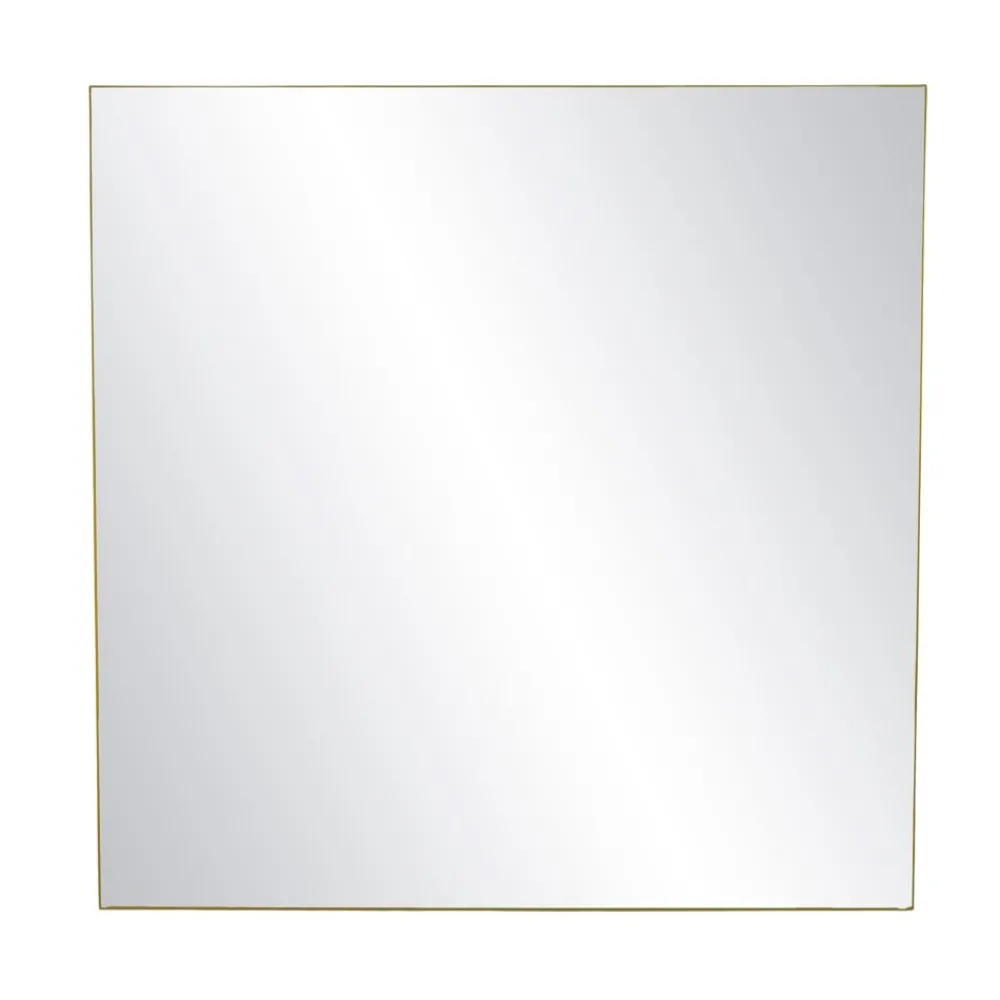 Pomax Miroirs-PALACE - miroir - métal - L 118 x W 3 x H 118 cm - or