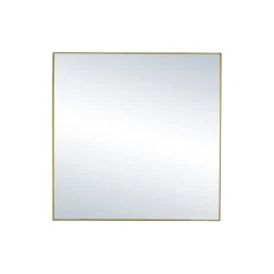 Pomax Miroirs-PALACE - miroir - métal - L 40 x W 3 x H 40 cm - or
