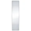 Pomax Miroirs-PALACE - miroir - métal / verre miroir - L 40 x W 3 x H 198 cm - noir