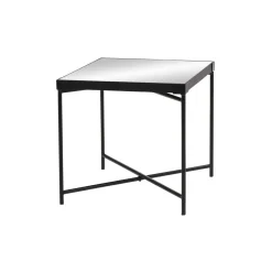 Pomax Concepts Modulaires-PALACE - pieds de table basse pour miroir Palace 35254-01 - métal - L 40 x W 40 x H 40 cm - noir