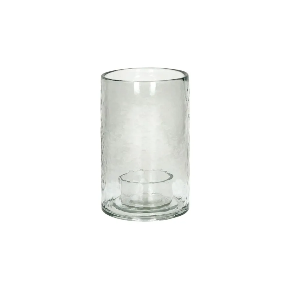 Pomax Photophores / T-lights-PATTI - photophore - verre - DIA 12,5 x H 20 cm - transparent