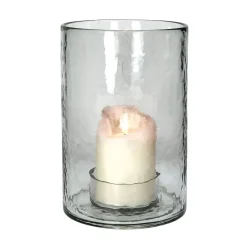 Pomax Photophores / T-lights-PATTI - photophore - verre - DIA 20,25 x H 30,5 cm - transparent