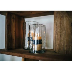 Pomax Photophores / T-lights-PATTI - photophore - verre - DIA 12,5 x H 20 cm - transparent