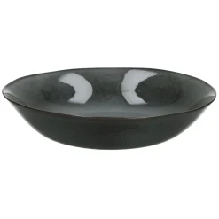 Pomax Vaisselle-PAULINE - bol de présentation - grès - DIA 33 x H 7 cm - gris